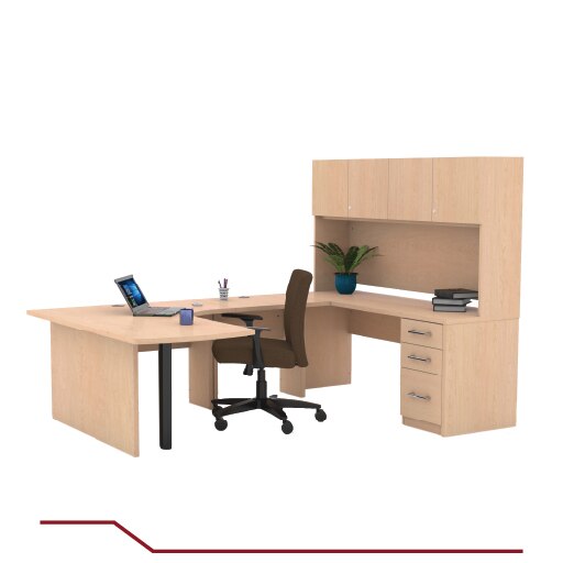 Marathon Arcade with Hutch/Desk Configuration